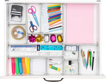 Load image into Gallery viewer, Aluminum Drawer Organizer - 9 Telescopic Dividers Set - Champagne