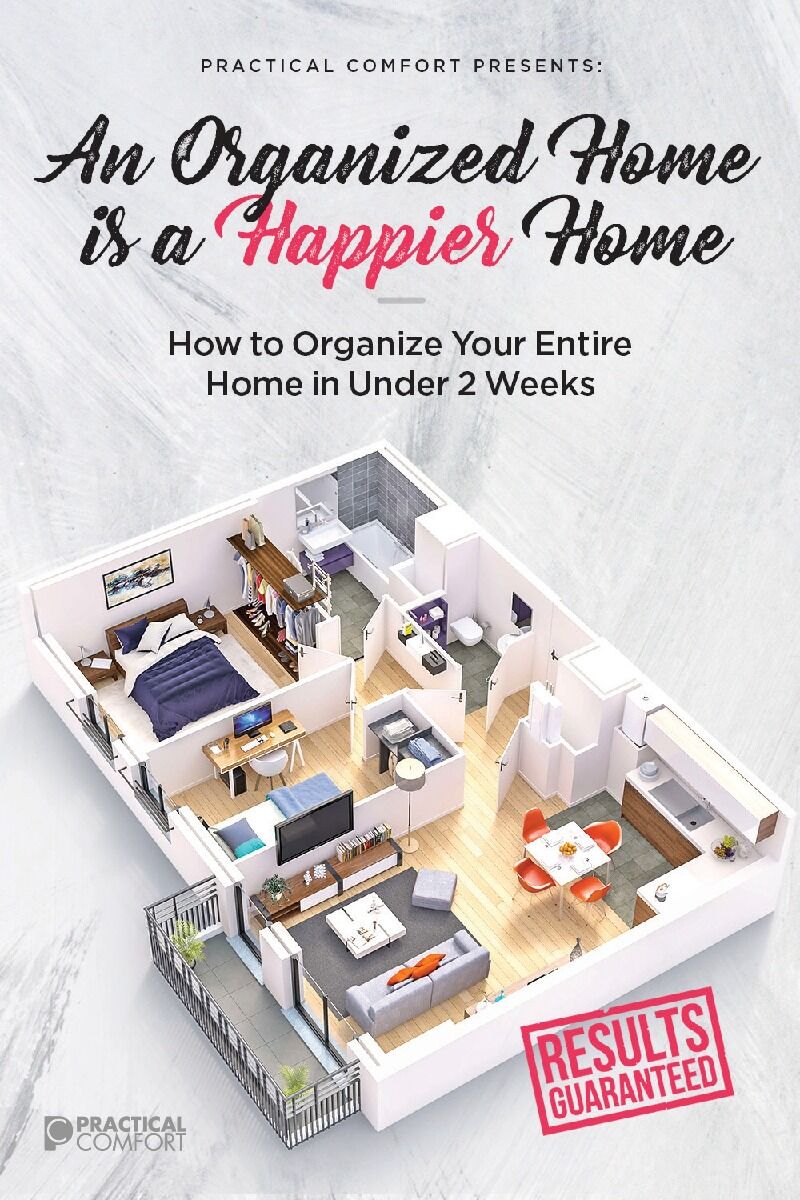 In this eBook we present an easy and attainable path to organizing your home!